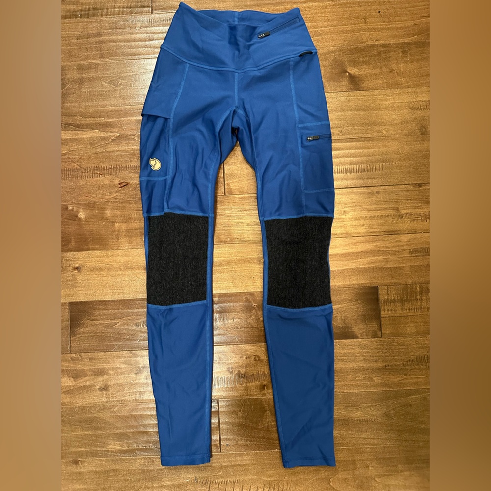 Fjallraven Blue and Black leggings